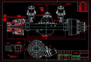 Autodesk技術(shù)交流區(qū) 深入探討汽車驅(qū)動橋總成圖紙的設計與應用